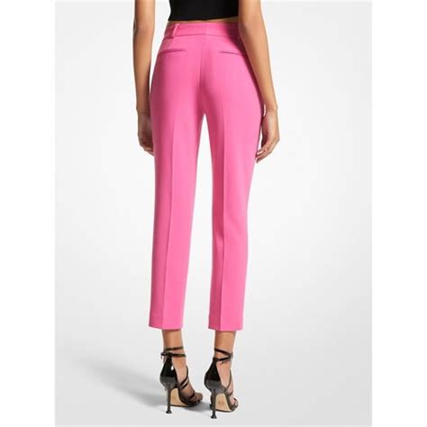 michael kors crop pant stripe dark indigo basics|Michael Kors Slim Crop Pants .